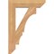 Ekena Millwork Balboa Slat Smooth Bracket, Western Red Cedar, 3 1/2"W x 18"D x 26"H BKT04X18X26BOA06SWR - alternate 2